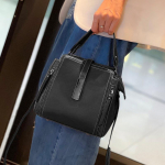 Ehtsast nahast kott naiste pealiskihist lehmanahast naiste lihtne &otilde;lakott, crossbody-kott, naiste &otilde;lakott must