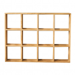 12 lahtriga tegevusfiguuride puidust hoiuriiul figuuride jaoks, puidust varjukarbi riiul-organisaator magamistuppa