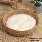 Rotangist kassivoodi Four Seasons universaalne k&auml;sitsi kootud koeravoodi kassikraapimislaud Kodu Kassimatt kassivoodi kassi voodi M