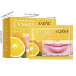 20TK SADOER Orange Niisutav huulemask, niisutav ja toitev huuled kuivade ja l&otilde;henenud huulte vastu 8gx20PCS