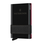 VICTORINOX SMART CARD RAHAKOHT Naelte kuulipunkt, mis on varustatud 10 katastroofi esimese ikoonilise punase failiga, pintsetid, hambaork, pliiats, k&auml;&auml;rid, funktsioonid, punane