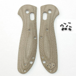1 komplekt kohandatud noa Micarta k&auml;epidemed Mini Griptilian 555 556 557 k&auml;epidemetele DIY Tee k&auml;epideme tarvikute osad Micah Tower