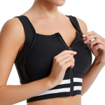 &Uuml;hev&auml;rviline rinnahoidja spordipesu, naiste jooksmine, suure intensiivsusega p&otilde;rutuskindel eesmine t&otilde;mblukuga rinnahoidja ilma terasr&otilde;ngata Fitness Yoga Beauty aluss&auml;rk XS