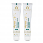 Maharishi Ayurveda Ayurdent Mild Herbal Ayurvedic Toothpaste - All Natural | 21 Ayurvedic herbs| 75 ML Pack of 2