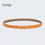 Naiste &otilde;huke ehtsast nahast v&ouml;&ouml;, Korea stiilis seelikute ja kleitide jaoks, lihtne tudengitele m&otilde;eldud moeaksessuaar 105cm