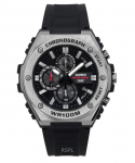Casio Standard Analoog Kronograaf Vaikrihm Must sihver Kvarts MWA-300H-1AV 100M Meeste k&auml;ekell must