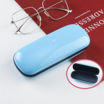 Kaasaskantav kreemjas v&auml;rviline prillide &uuml;mbris Armsad p&auml;ikeseprillid l&uuml;hin&auml;gelikkus prillid Hoiukast Reisi&otilde;pilase Lihtne p&auml;ikeseprillide karbi hoiukarp taevasinine v&auml;rv