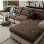 2025 aastaringne Jacquard sametdiivani kate: Kvaliteetne, libisemiskindel, universaalne istuv padjakate XL (W65-85cm L165-200cm H5-20cm)