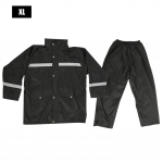 2 t&uuml;kki helkuriga vihmamantel tuulekindel vihmakindel liiklus tee patrull ohutus vihmamantel p&uuml;kste &uuml;likond(XL ) XL