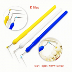 1 pc Dental Micro Scope File For Root Canal K Files Dental Endodontic Measurement Taper 0.04 Cleaning Probe Dental Accessories 1 pc No.10
