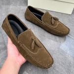 Uued Loaferid Meeste Vabaaja Kingad Tutt Brogue Suured Suurused S&otilde;idukingad Meeste Loaferid Mokassiinid Hingavad Slip-on Loaferid Meestele 38 khaki