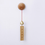 Jaapani puidust tuulekella juhtmeta uksekella sissep&auml;&auml;su uksekell Dekoratiivne tuulekell kodu avamiseks rippuvate kaunistuste jaoks