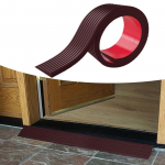 Kompaktne ukseava kaldtee, reguleeritav PVC kiil treppidele ja p&otilde;randatele Dark Coffee