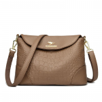 Uued naiste crossbody-kotid - Moodsad ja mitmek&uuml;lgsed pehmed kantilised naiste moekotid, elegantsed ja minimalistlikud disainid khaki