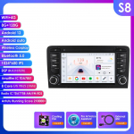 Hizpo 8-tuumaline DSP automeediapleier RS3 Sportback A3 8P S3 2003-2013 jaoks Carplay 4G Autoradio RDS GPS BT 4G-LTE WiFi AI Intelligentne Navigatsioon S8 8Core 8G 128G AI