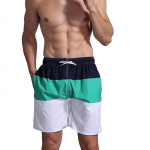 Meeste suvised vabaaja triibulised rannap&uuml;ksid Spordip&uuml;ksid Quick Dry Shorts Ujumisp&uuml;ksid L