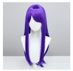 Piao Yi Oshi no Ko Hoshino Ai Deep Purple Middle-Part Ponytail Cosplay Wig