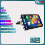 Auto multimeediam&auml;ngija Hizpo P&ouml;&ouml;ratav 1 DIN Android 13 autoraadio GPS-navigatsioonim&auml;ngija P2CP 4Core 2G 32G