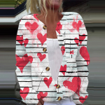 Naiste mood tr&uuml;kitud pikkade varrukatega kootud kardiganist n&ouml;&ouml;biga sulejope XXXL