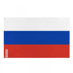 Venemaa lipp &ndash; 120 x 180 cm &ndash; Vastupidav pol&uuml;ester &ndash; 2 metallist aasa &ndash; Sise- / v&auml;listingimustes kasutamiseks &ndash; Pixelforma puhas