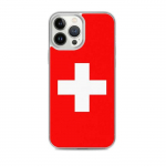 Coque iPhone - mitmev&auml;rviline - Drapeau Suisse - Souple - &Uuml;hilduv iPhone 13 Pro Max - Unikaalne disain