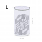 Kingade pesumasina kott k&auml;rgstruktuuriga v&otilde;rgust kinga pesukott lukuga tossude jaoks Jooksujalatsid Sokid Rinnahoidjad ja m&auml;nguasjad 2pcs