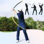 Golf Swing Training Aid Auxiliary Tool Warm up Rope,Portable,Practice Equipment for