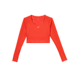 Nike Dri-Fit Pro Kiiresti kuivav L&uuml;hikeste varrukatega Tavaline T-s&auml;rk Naiste Topid HV9993-633 S red