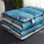 Suletekk valge hane suletekk talvine puuvillane paks tekk talvine tekk Soe Hubane Ka&scaron;miirist Tekk teki s&uuml;damik talvine tekk 150cmx200cm2.5kg sinine