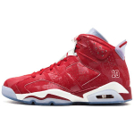 Air Jordan 6 Retro Slam Dunk Unisex tossud Punane Varsity-Punane Varsity-Punane-Valge 717302-600 42.5