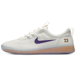 NBA x Nike Nyjah Free 2 SB Lakers Meeste Tennised Valge Summit-White Court-Lilla DA3439-100 44.5