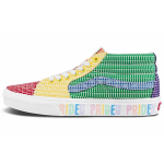 Vans Sk8-Mid Pride Unisex tossud Mitmev&auml;rvilised Mitme True-White VN0A3WM33WJ 37