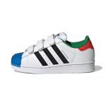 LEGO x adidas Superstar CF J Valge Punane Sinine Laste tossud Pilvevalge P&otilde;hiv&auml;rv Must H03963 33