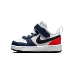 Nike Court Borough Low 2 TD USA Beebi tossud Valge Kesk&ouml;&ouml;sinine Must DO7448-101 23.5