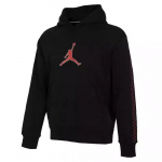 Jordan MVP Logo Pusa Pikkade Varrukatega Vabaaja Dressipluus Meeste pealisr&otilde;ivad Must FN6353-010 M