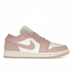 Air Jordan 1 Low Pink Oxford Naiste Tossud Valge Purjepuuvill DC0774-162 37.5