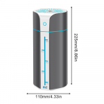 &Otilde;huniisutaja Suur Ruum USB Udu Hajuti Automaatse V&auml;ljal&uuml;litusega &Otilde;huniisutajad 7 V&auml;rvi LED-iga Lasteaeda Elutuppa Keldrisse Vannituppa hall v&auml;rv