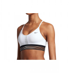 Nike &Uuml;hev&auml;rviline logoga &otilde;lapaelteta spordirinnahoidja Naiste aluspesu Valge 832093-100 XS