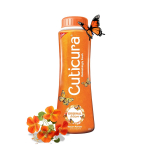 Cuticura Original Bloom talkpuuder p&auml;ikesekaitsega 400g | L&otilde;hnakontroll ja p&uuml;siv l&otilde;hn | Vegantoode, loomkatsetevaba, v&auml;rskendav, v&auml;rske kehatalk