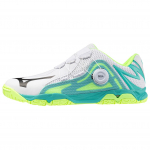 Mizuno Wave Medal Boa Mugavad Mitmek&uuml;lgsed Libisemiskindlad Vastupidavad Madalad Treeningjalatsid Meeste toss Valge Roheline 81GA201202 40.5