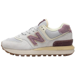 New Balance NB 574 Retro Mugav amortisatsioon Vastupidav Kerge Madala s&auml;&auml;rega Jooksujalatsid Unisex toss Hall Valge U574LGLG 37