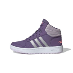 Adidas Neo Hoops 2.0 Mid Hingavad Retro Korvpallijalatsid Laste Tossud Lilla EH0170 29 gray