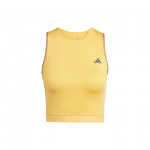 Adidas Adizero Jooksutav L&uuml;hike Top Kirjalogo Prindiga Naiste Topid Kollane IN1171 M