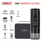 Uus HiBREW Uus Kaasaskantav Espresso Kohvimasin Autole ja Koduseks Telkimiseks Kohvimasin Sobib Nespresso Dolce Kapslitele Pulber H4C must