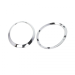 2 tk kroomitud esitulede r&otilde;nga ilukate kate Mini Cooper F55 F56 F57 2014-2021 jaoks