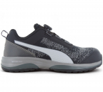 PUMA SAFETY Charge Black Disc Low S1P - Herren Sicherheitsschuhe Arbeitsschuhe Schwarz 644541 ORIGINAL EU 45 must