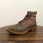 Vintage K&auml;sitsi Valmistatud Lehma Nahast S&uuml;gis Talv Meeste Kingad Segav&auml;rvilised Briti Pahkluu Saapad Platvorm T&ouml;&ouml;riistad T&ouml;&ouml; Mootorrattasaapad 43