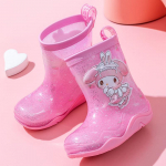 Laste Vihmasaapad T&uuml;drukutele Kuromi Lasteaed My Melody Multikas Beebi Vihmasaapad Želee T&uuml;drukute Veekindlad Jalan&otilde;ud 160mm