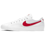 Nike Blazer Court SB Valge &Uuml;likoolipunane Unisex Tossud Must CV1658-100 42.5