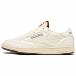Reebok Club C 85 Vintage Chalk Brush Brown Meeste Tossud Kreemjas Paberivalge HP3202 42.5